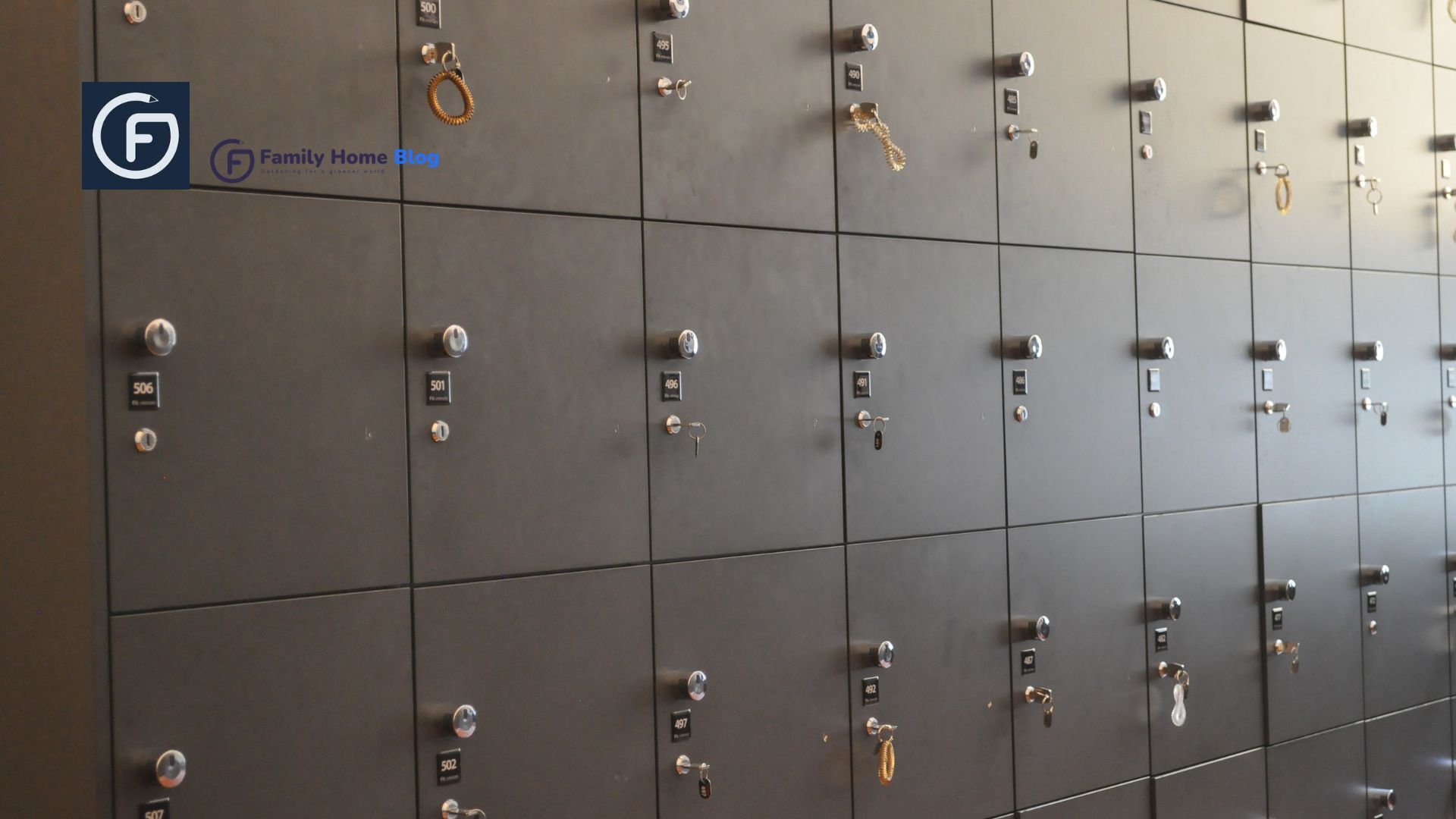 storage lockers and cabinets